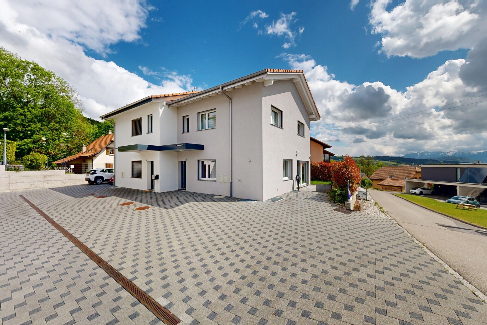 view of home featuring stucco siding