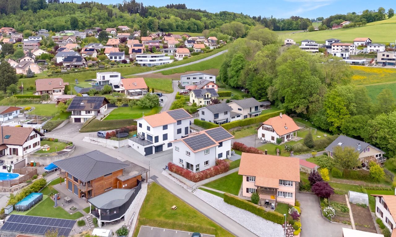 view of home with a residential view