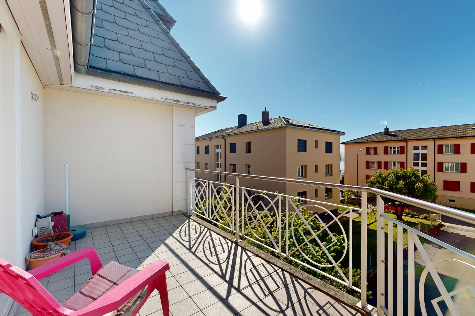 balcon avec balcon, day time, et from property