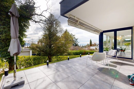 terrace with a patio