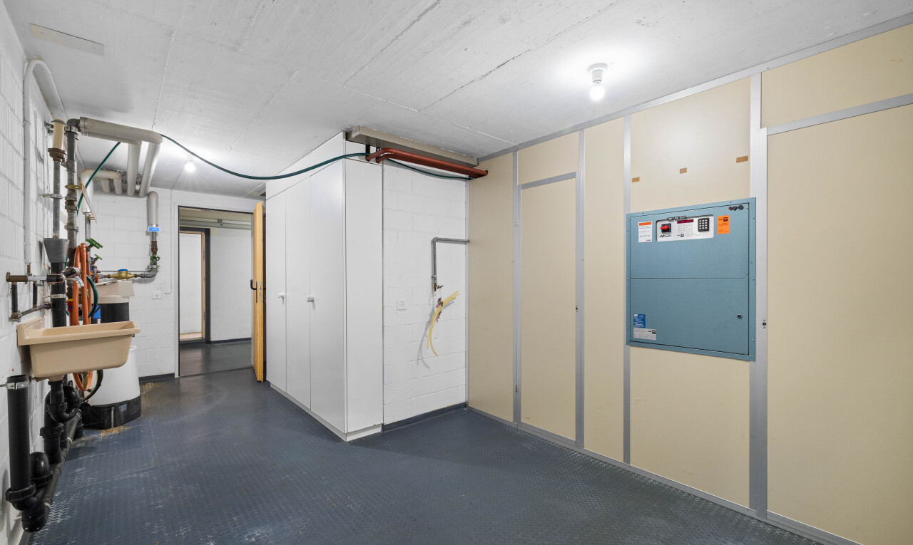 parken mit inside property und waschbecken