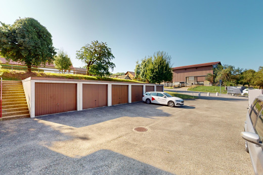 terrasse avec garage