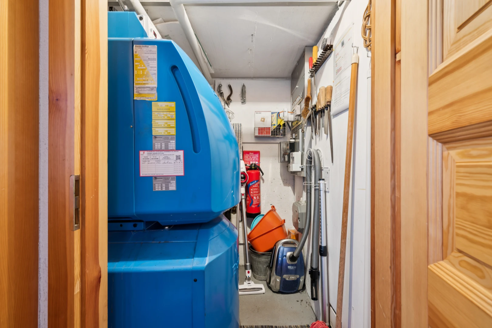 view of storage room
