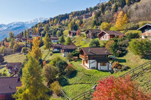 view of mountain background
