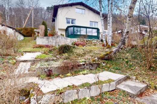 jardin avec véranda