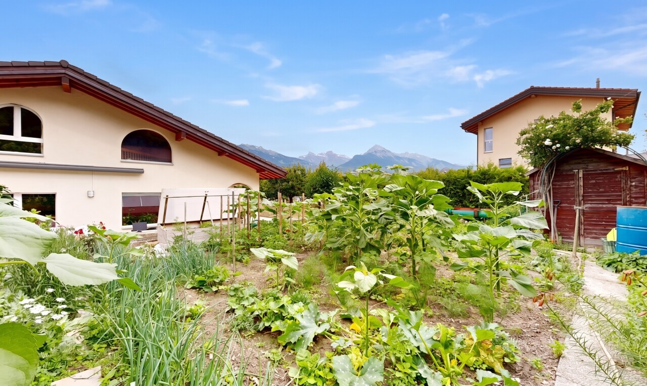 außenansicht mit from property, stuckverkleidung, blick auf die berge, mountain view, und day time