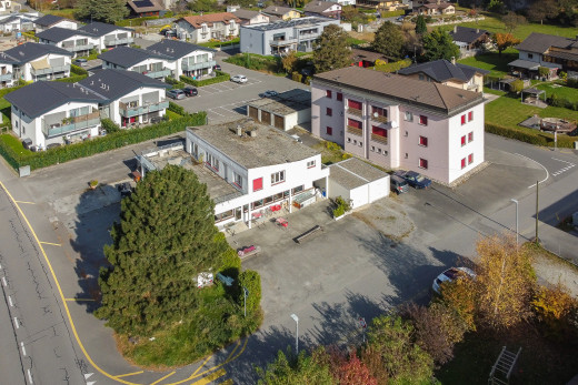 außenansicht mit wohngebietblick