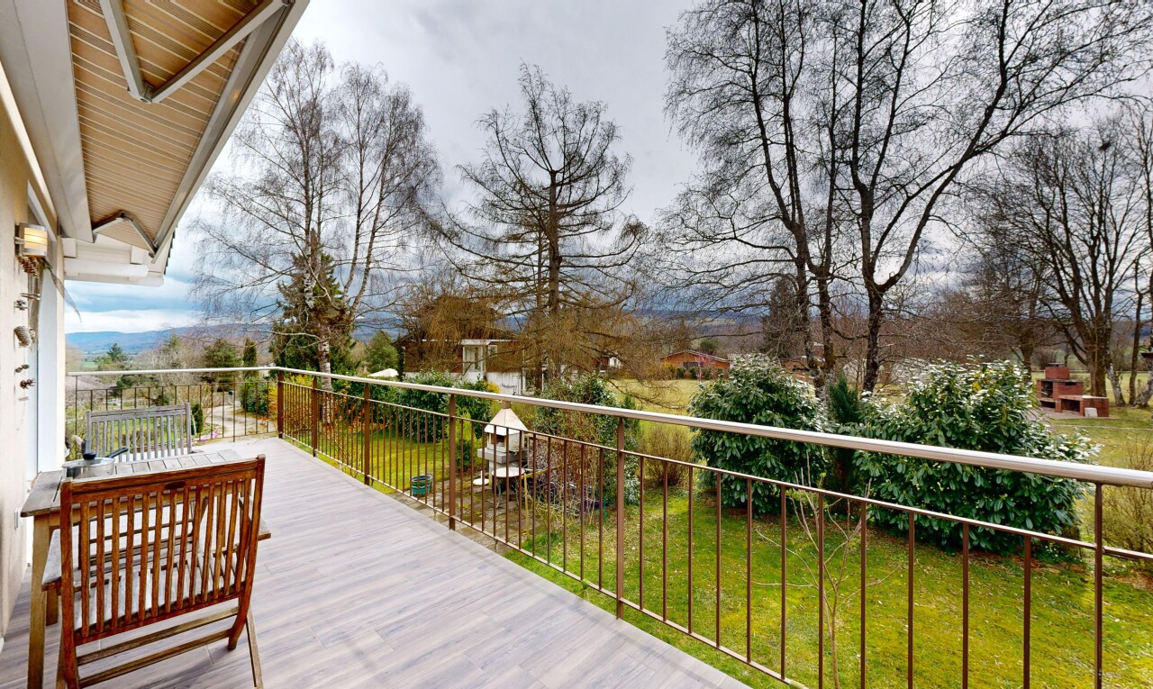 balcon avec from property, overcast, et terrasse