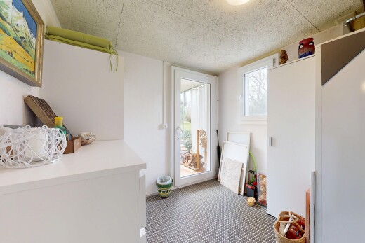 chambre avec lumière naturelle, natural light, inside property, cloison sèche, et drywall