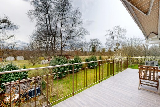 balcon avec from property et overcast