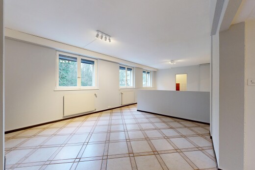 view of spare room