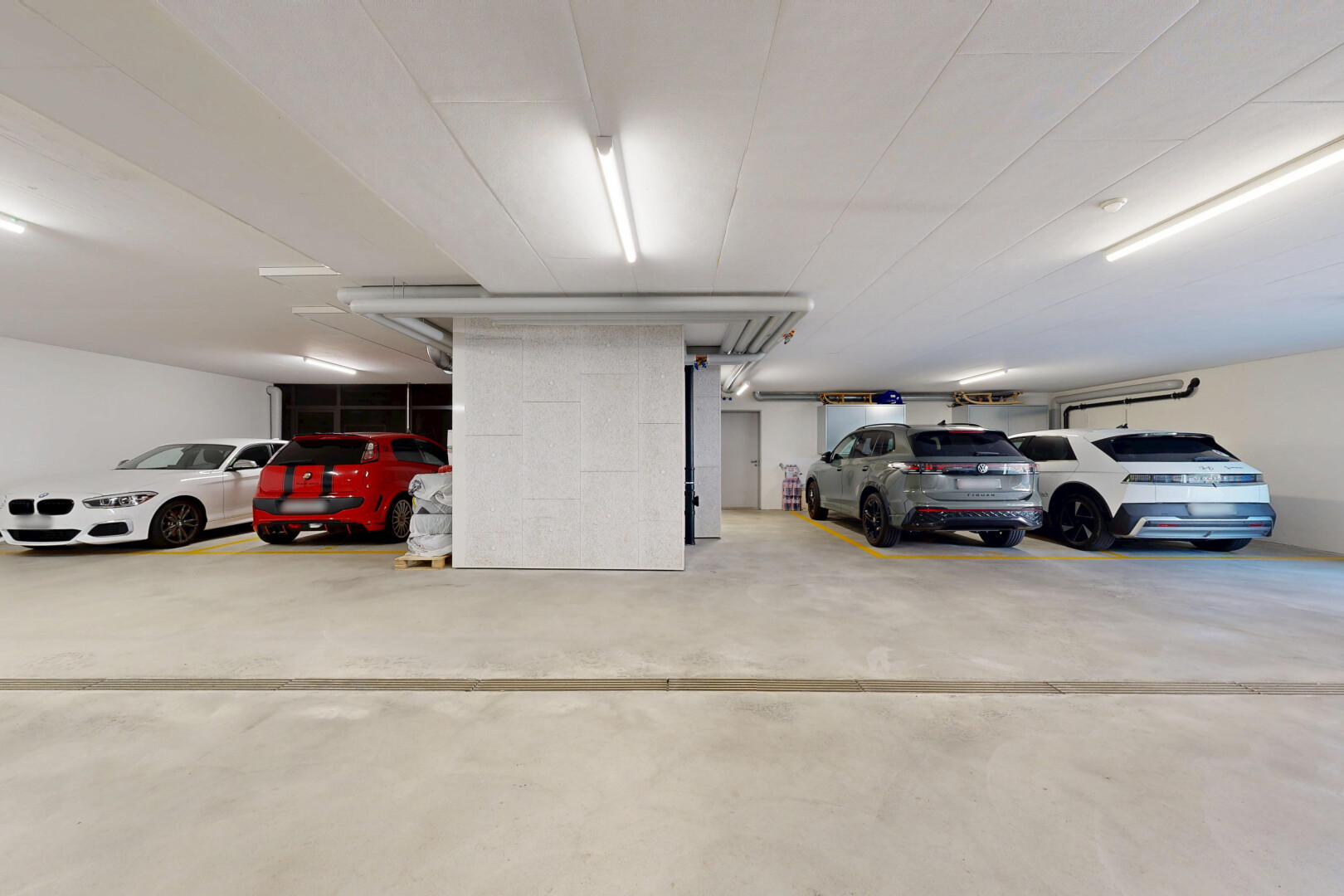 parking avec parking souterrain