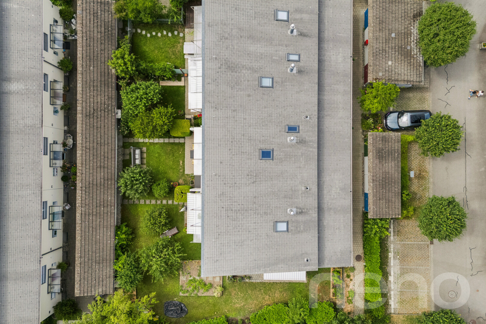 lage auf der karte mit aerial map