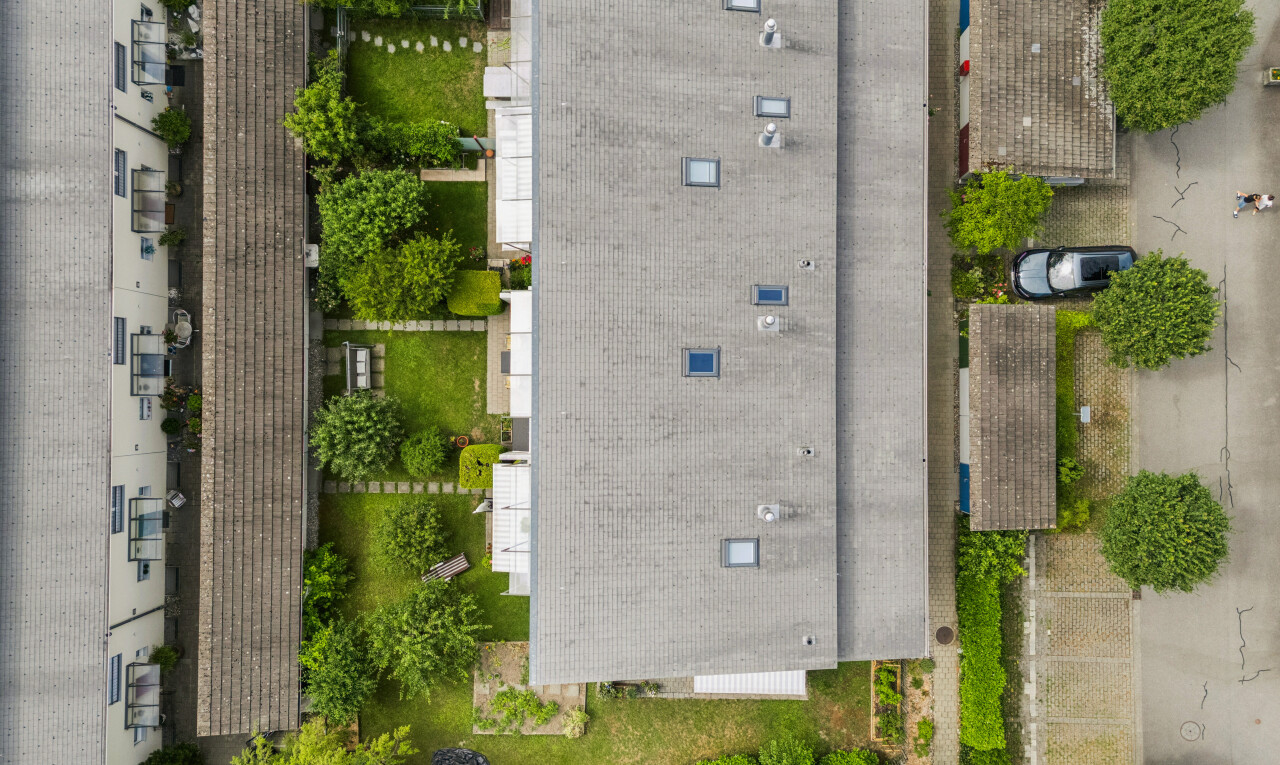 lage auf der karte mit aerial map