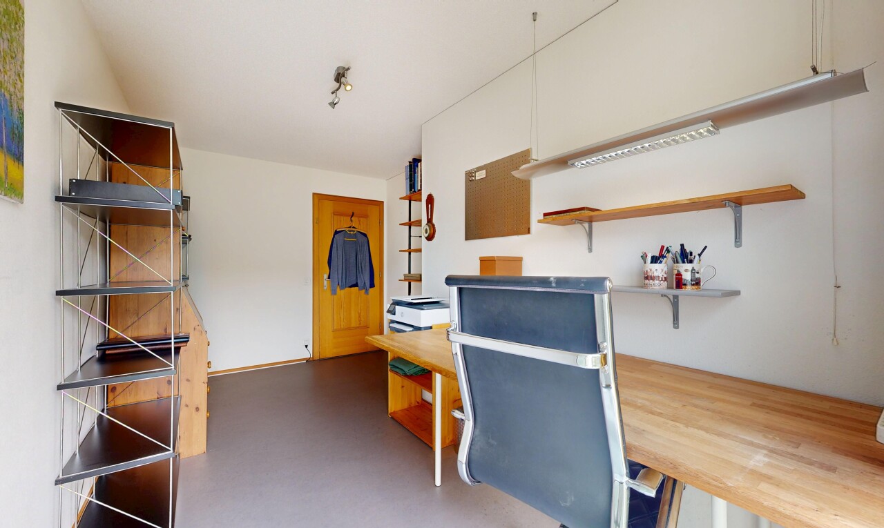 büro mit gipskartonwand, drywall, inside property, betonboden, und concrete floor