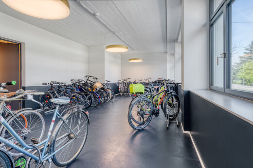 parken mit inside community und fahrradgarage