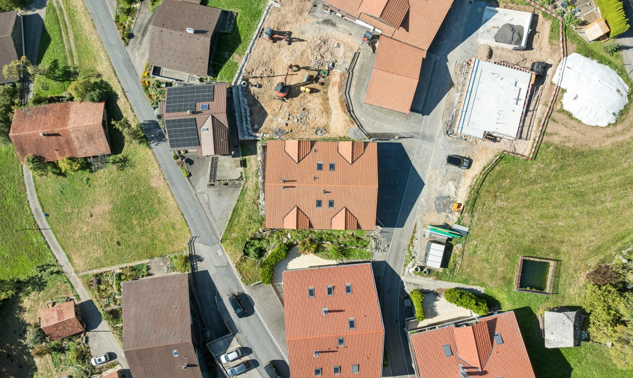emplacement avec aerial map