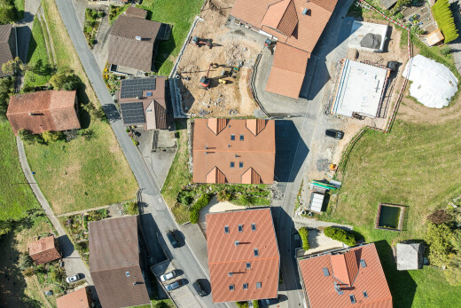 emplacement avec aerial map
