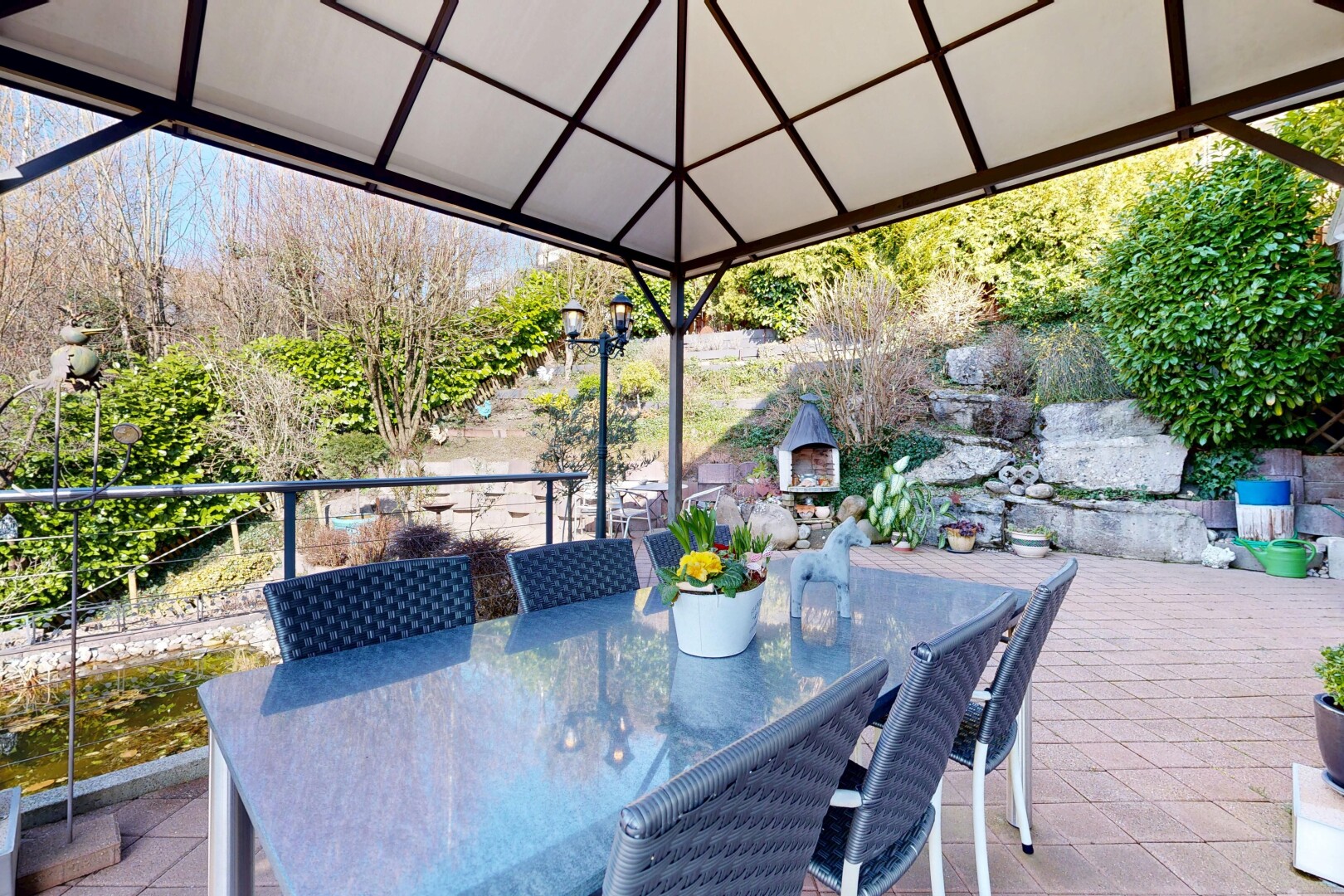 terrasse mit from property, essbereich im freien, und terrasse