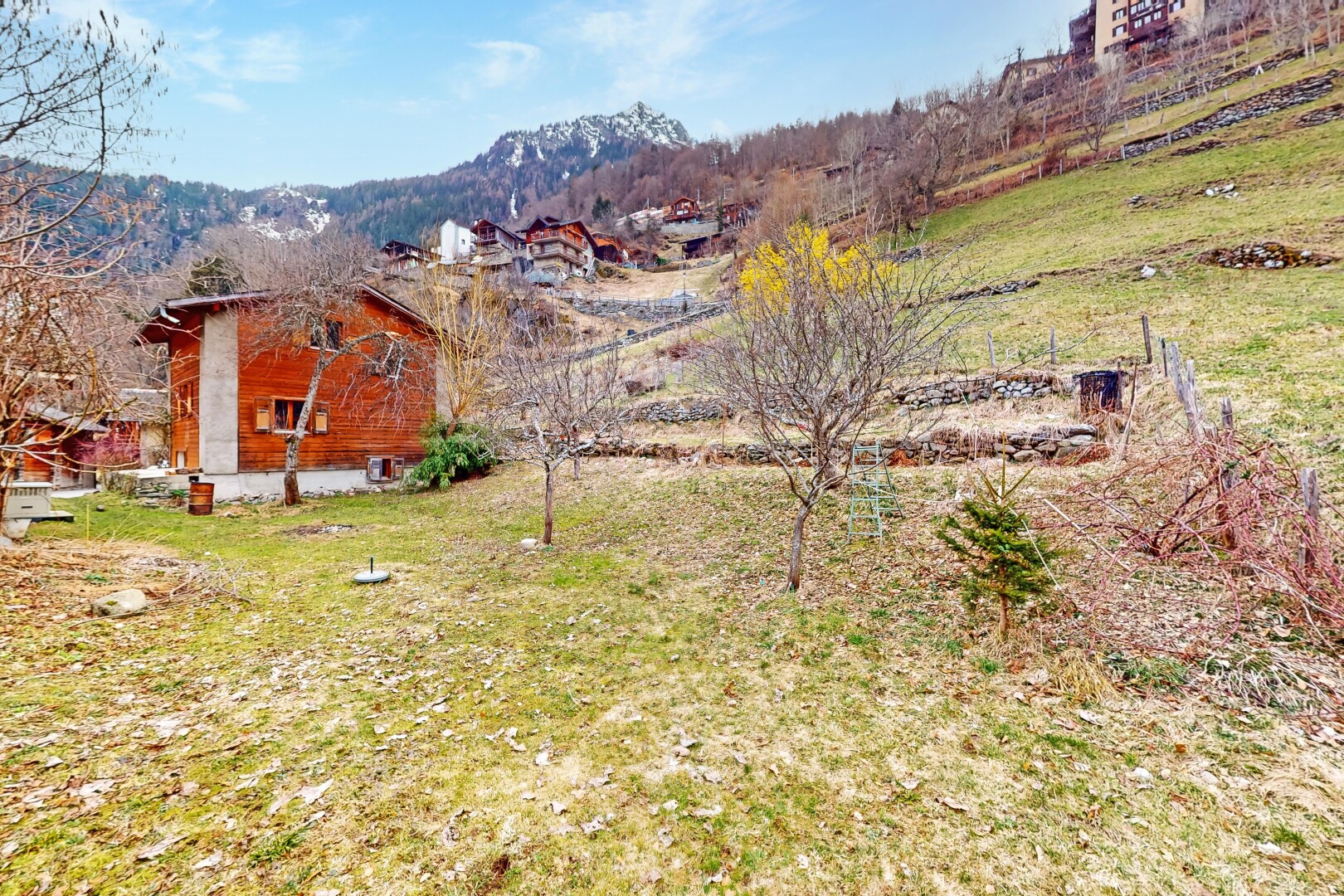 blick auf die berge mit blick auf die berge