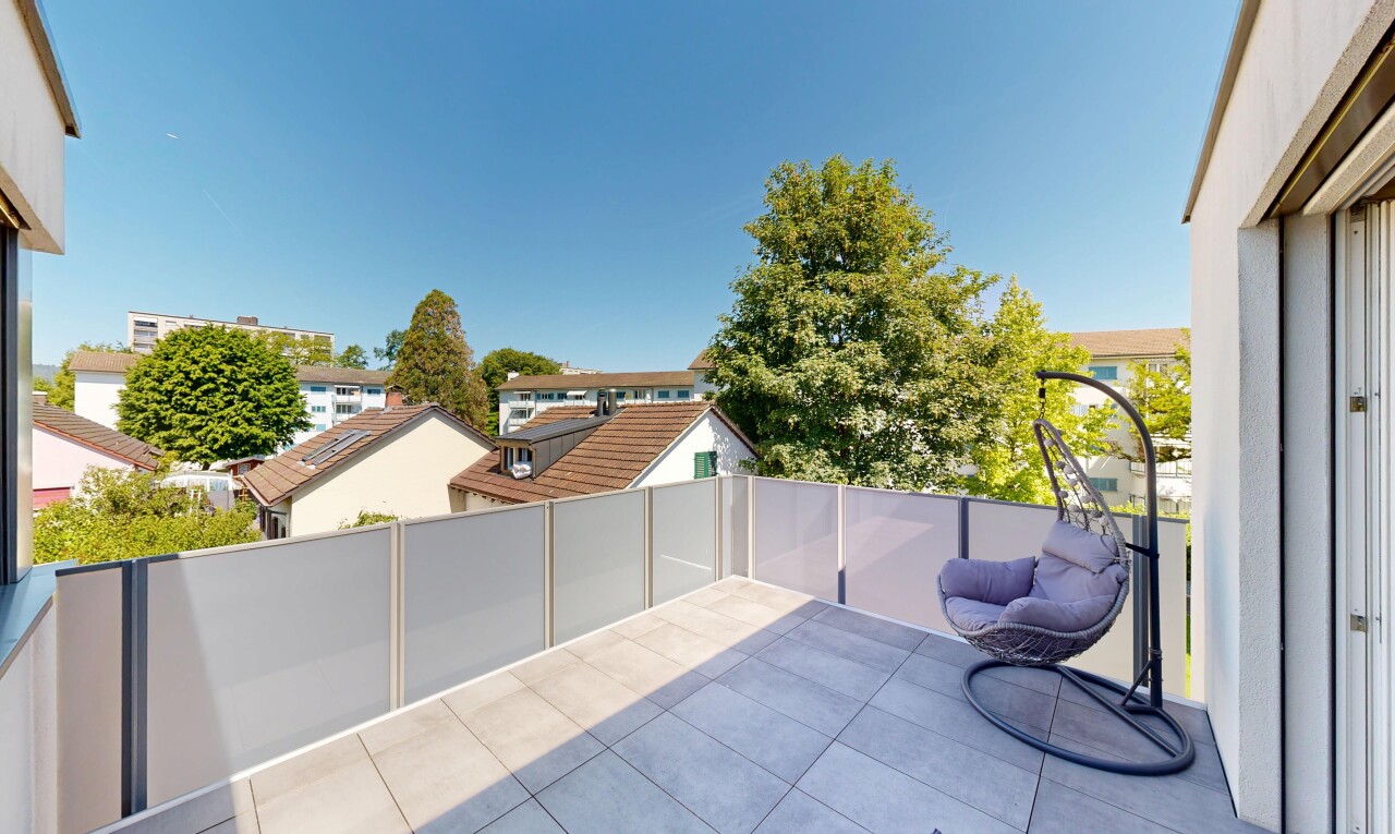 terrasse mit day time und from property