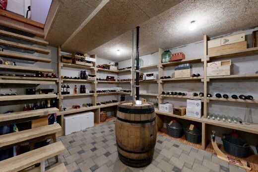 view of storage room