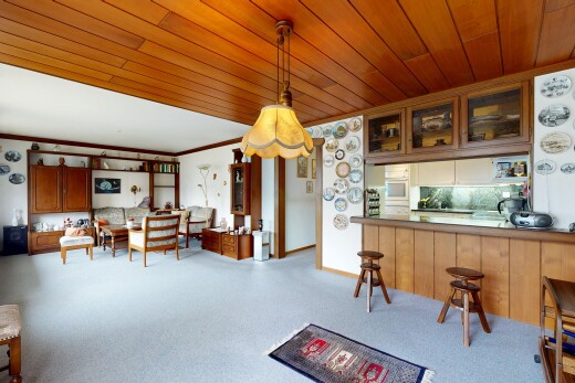 esszimmer mit inside property, crown molding, kronenstuck, drywall, und gipskartonwand