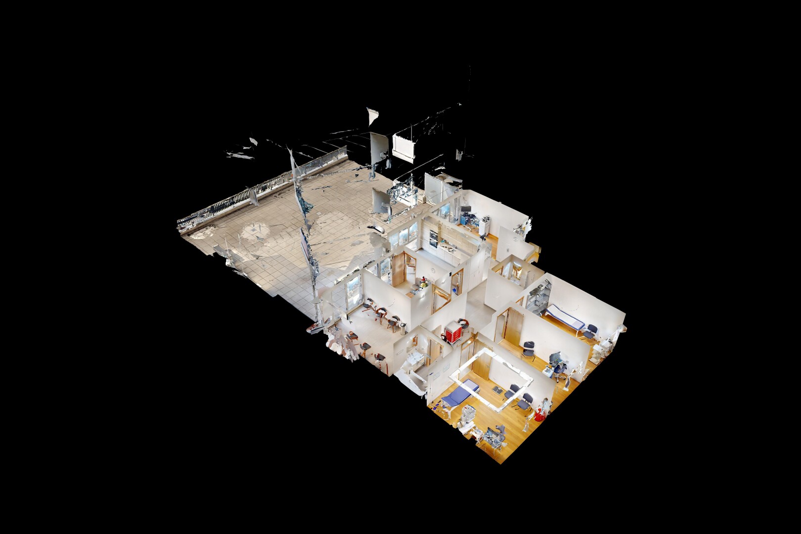 plan d'étage 3d