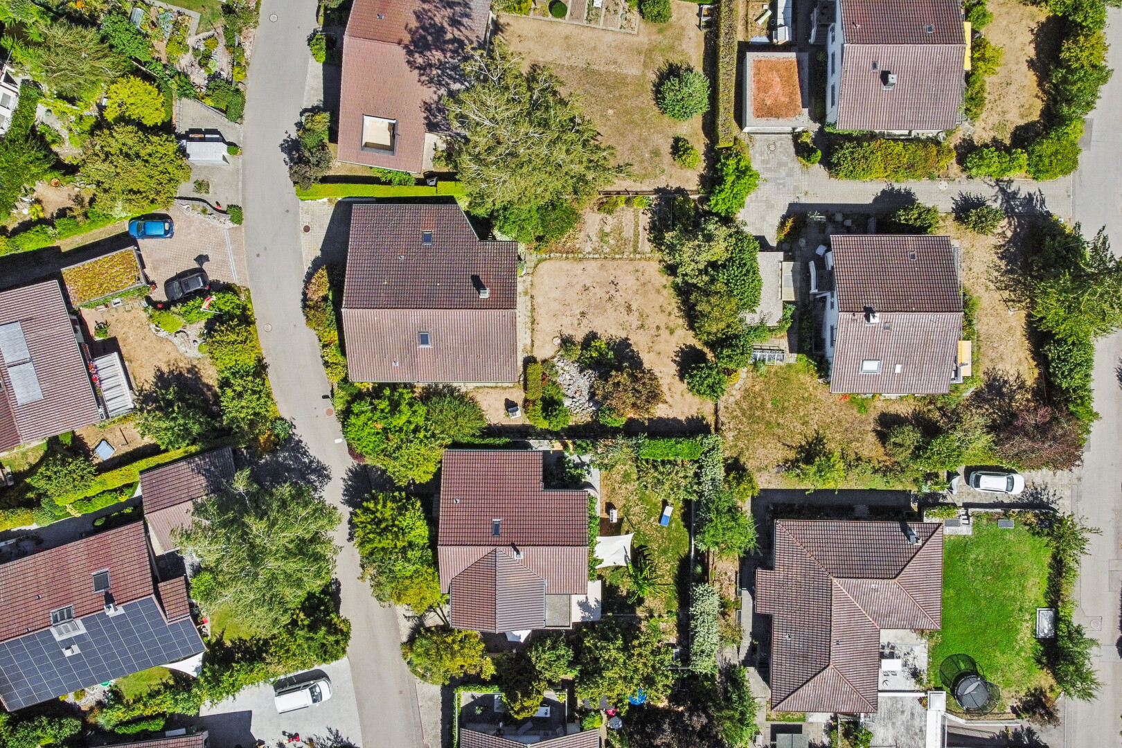 lage auf der karte mit aerial map