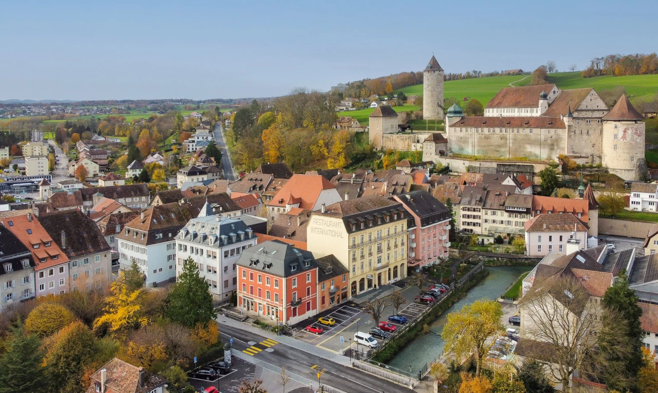 vue aérienne