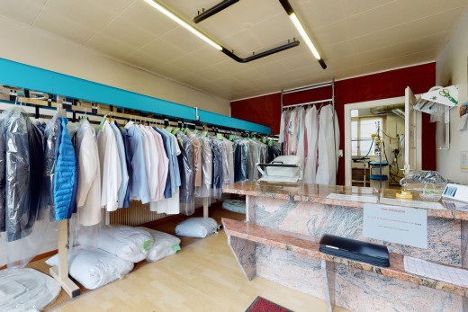 ansicht der garderobe