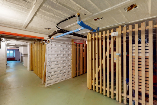 blick auf den keller