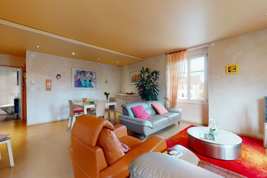 wohnzimmer mit natürlichem licht