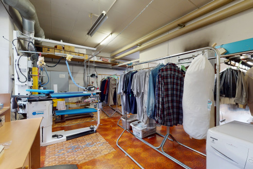 ansicht der garderobe