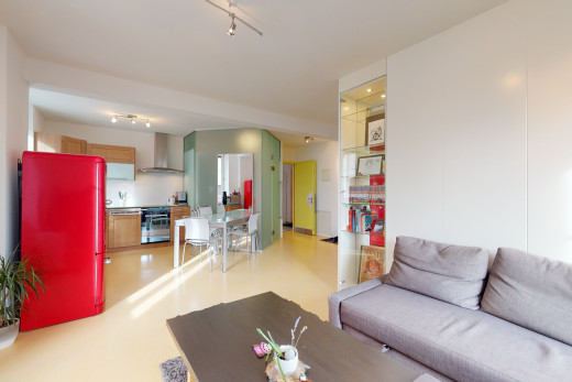 blick auf das wohnzimmer