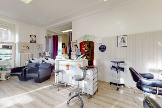 salon avec parquet et lumière naturelle