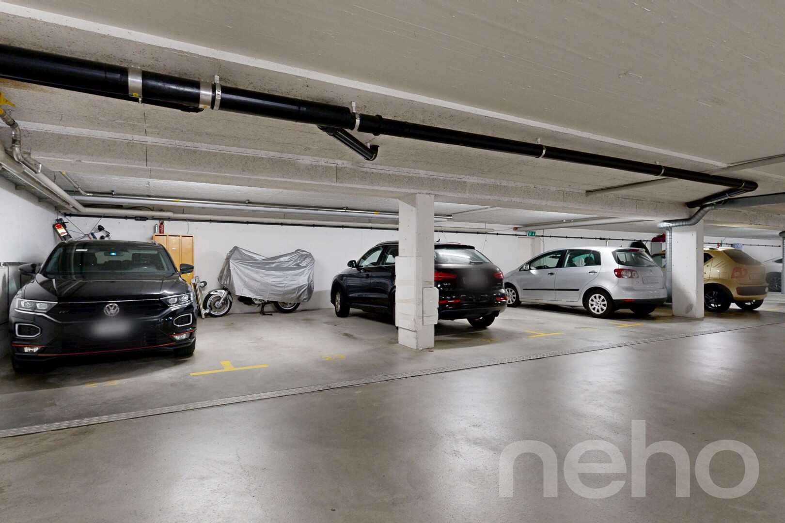 parking avec parking souterrain