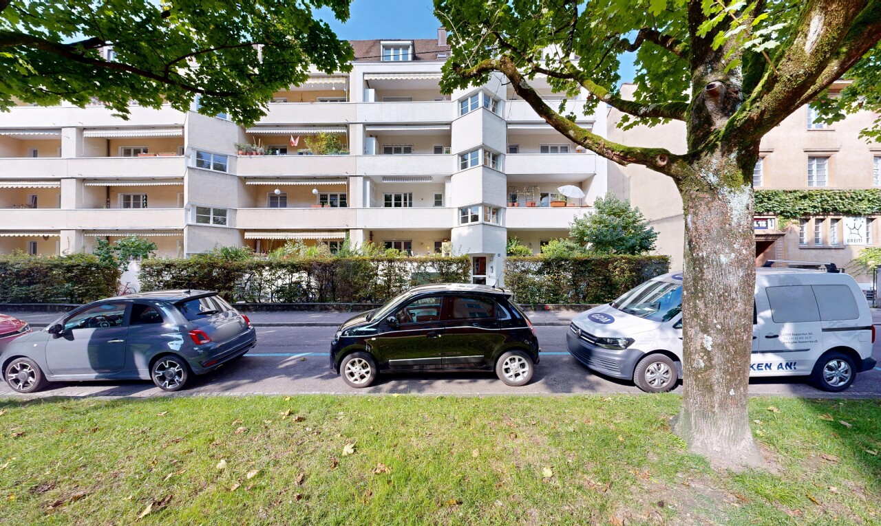 extérieur du bâtiment avec vue sur le complexe d'appartements, apartment complex view, et day time