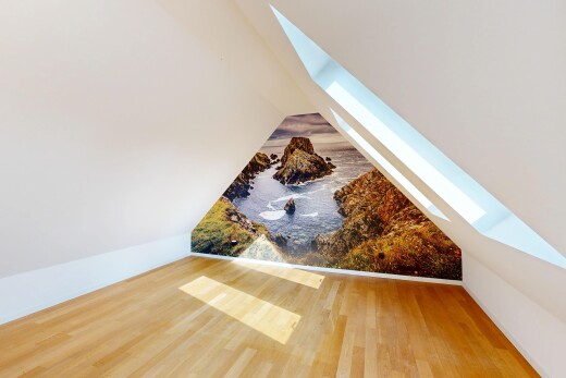 einzelheiten mit dachfenster, inside community, wall / siding, misc room, und floor