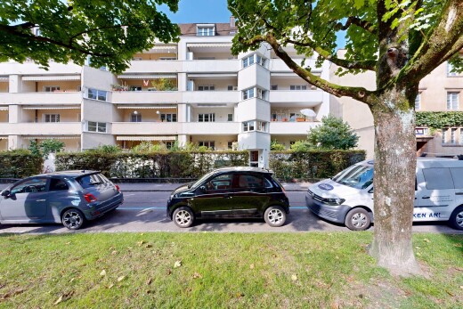 außenansicht mit blick auf wohnanlage, apartment complex view, und day time
