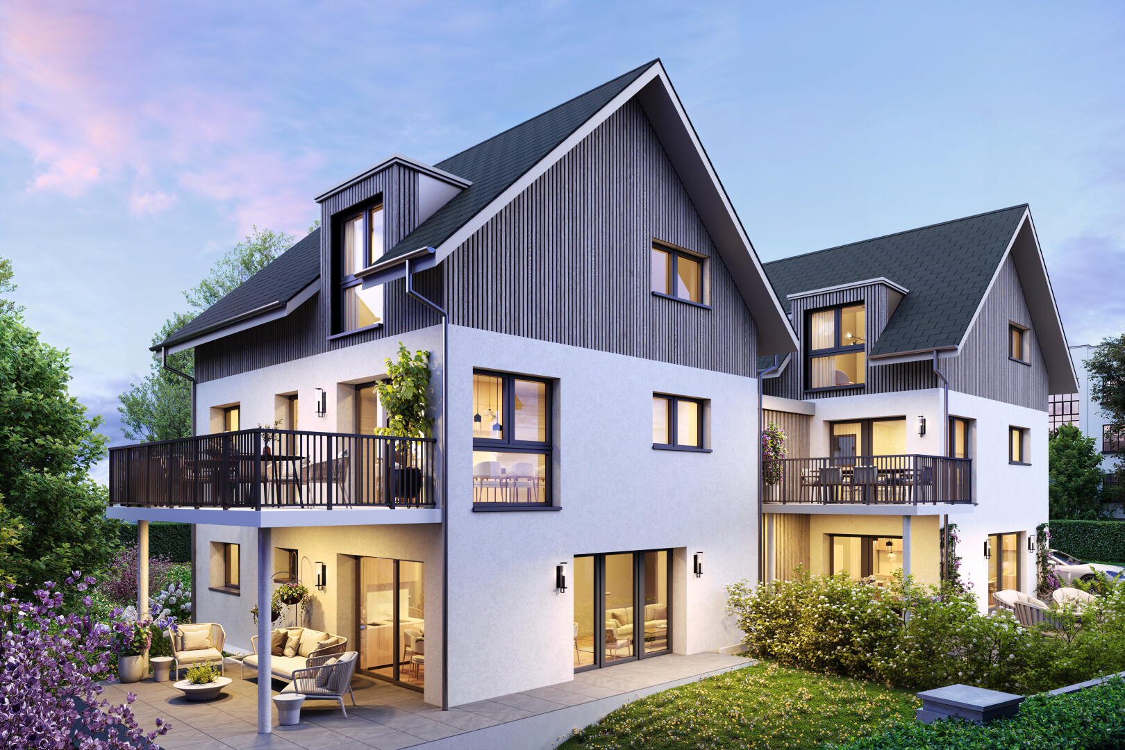 outdoor house featuring board and batten siding