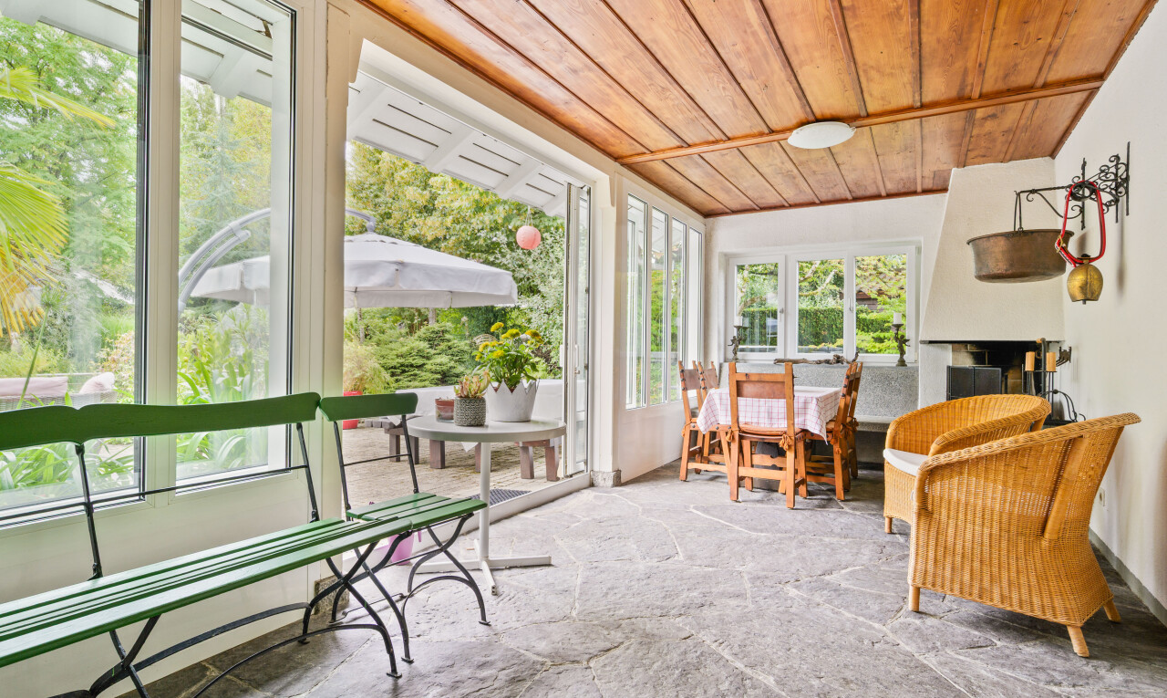 terrasse mit inside property