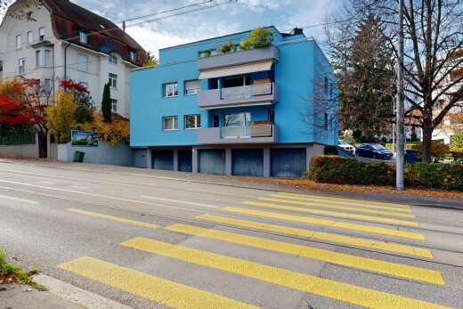 außenansicht mit day time, power lines view, und property visible