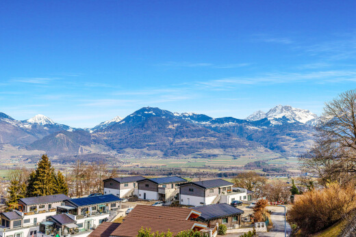 blick auf die berge mit wohngebietblick, residential view, blick auf die berge, mountain view, und day time