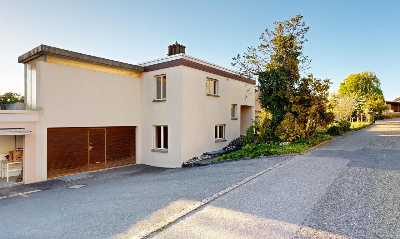 façade avec bardage en stuc