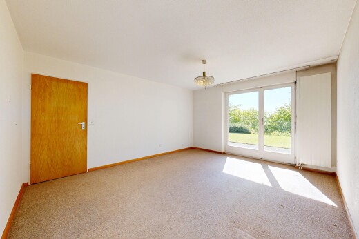 leerer raum mit day time, carpet, teppich, inside property, und natural light