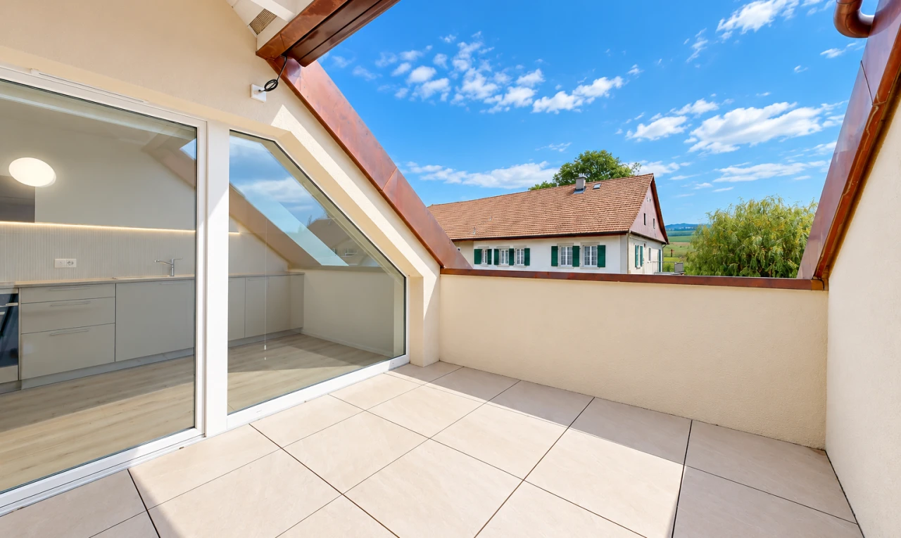 terrasse mit from property und day time
