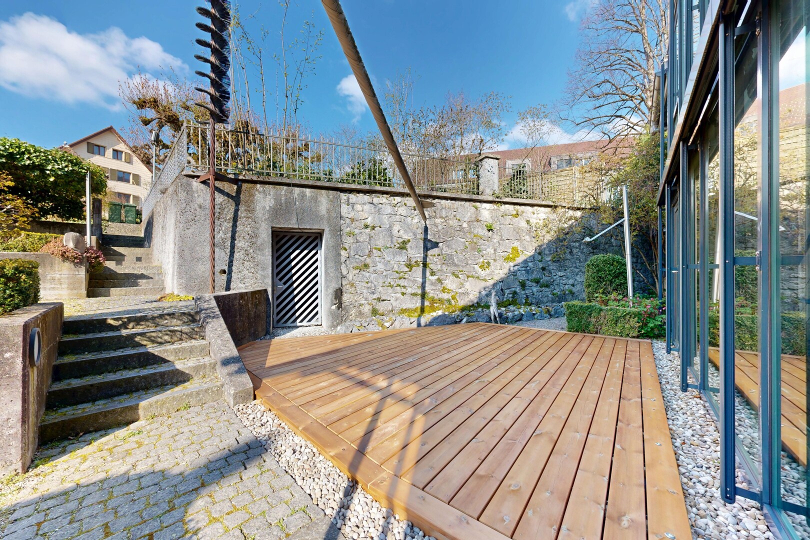 terrasse avec day time, terrasse, et from property