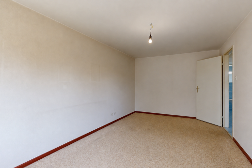 leerer raum mit gipskartonwand, drywall, teppich, carpet, und sockelleisten