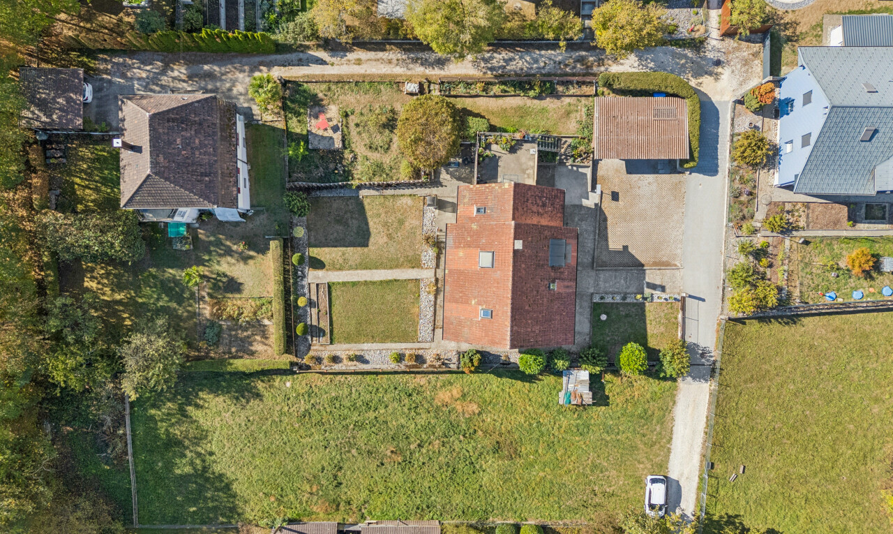 aerial overview of property's location